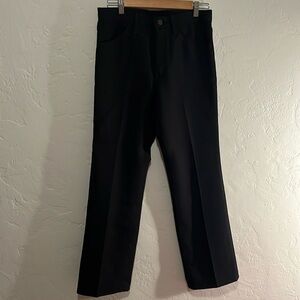 Black Wrangler Wrancher Slacks